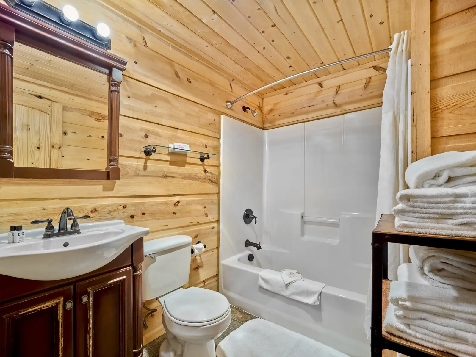 cabin bathroom