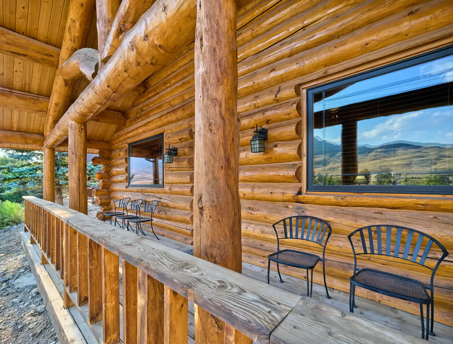 cabin porch