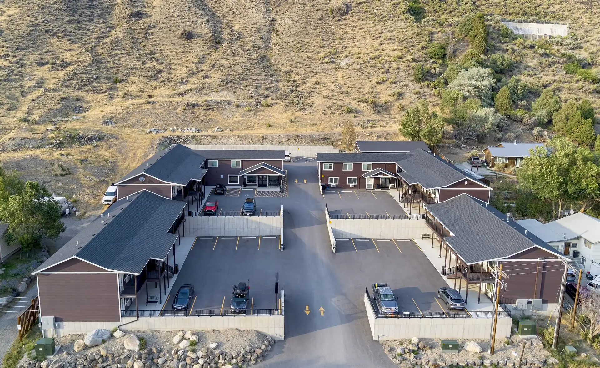 aerial view of Roosevelt Hotel