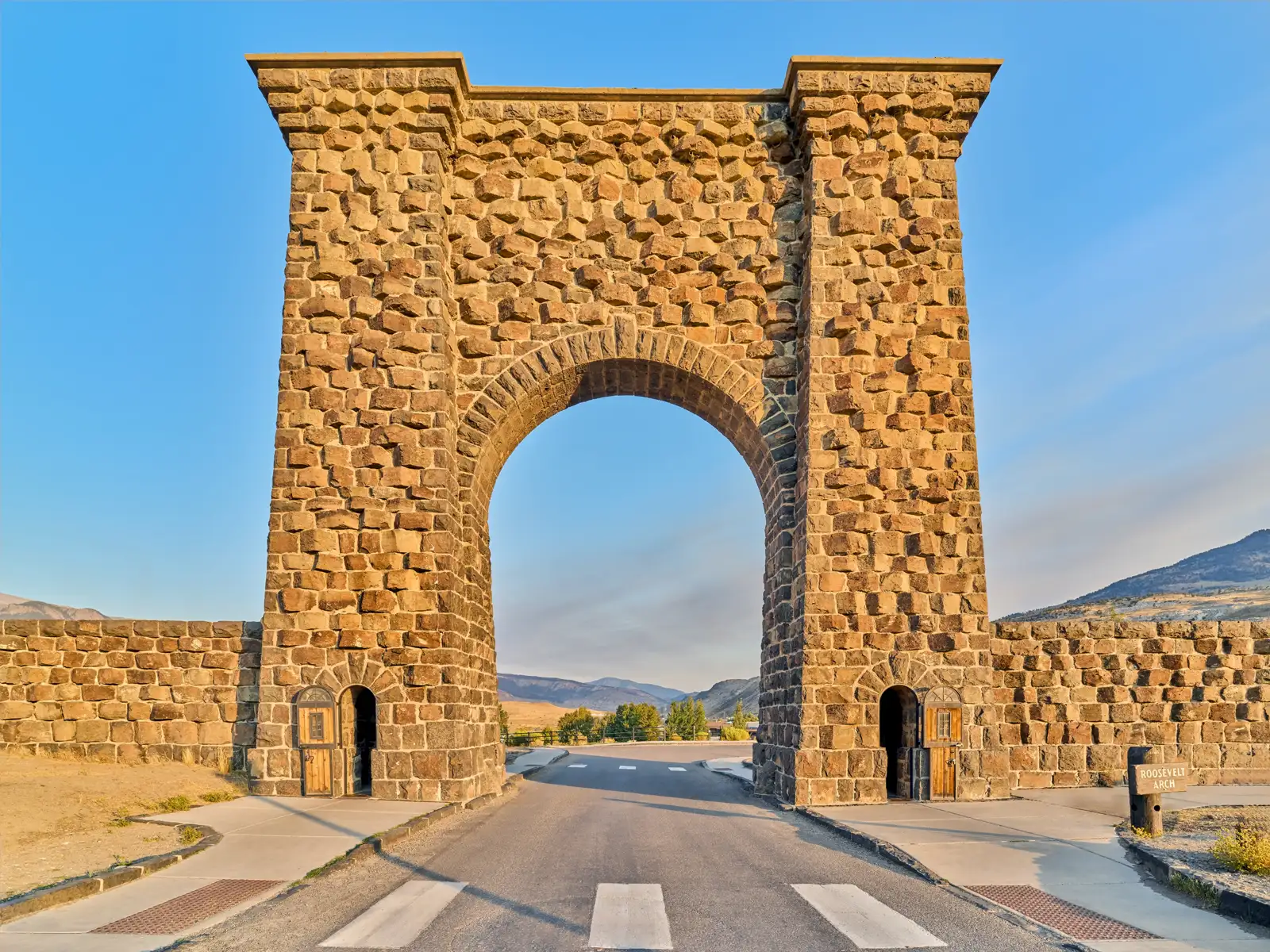 Roosevelt Arch front view